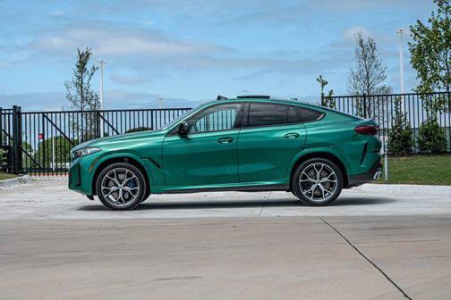 Isle of Man Green Metallic 2026 BMW X6 M60i