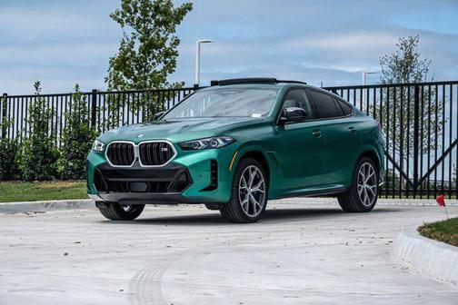 Isle of Man Green Metallic 2026 BMW X6 M60i