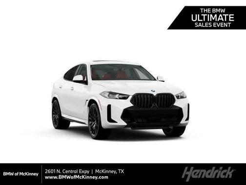 Alpine White 2027 BMW X6 xDrive40i