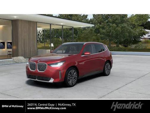 Vegas Red Metallic 2026 BMW X3 30 xDrive