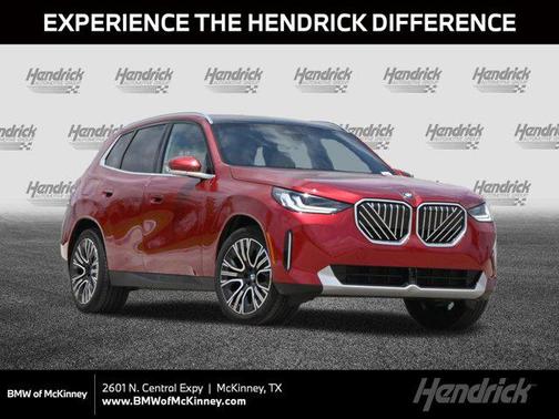 Vegas Red Metallic 2026 BMW X3 30 xDrive