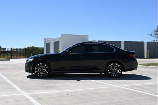 Jet Black 2025 BMW 330 330i Sedan