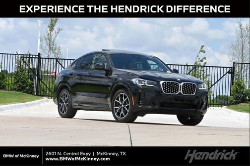 Black Sapphire Metallic 2023 BMW X4 xDrive30i