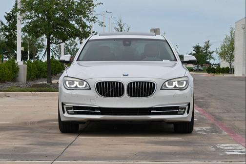 Alpine White 2015 BMW 740 Li