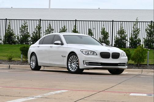 Alpine White 2015 BMW 740 Li
