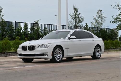 Alpine White 2015 BMW 740 Li