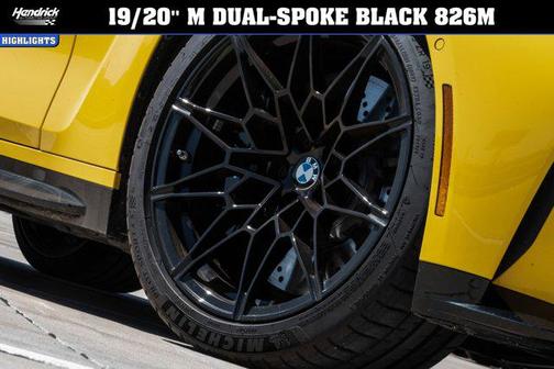 Speed Yellow 2024 BMW M4 Competition