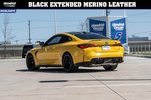 Speed Yellow 2024 BMW M4 Competition