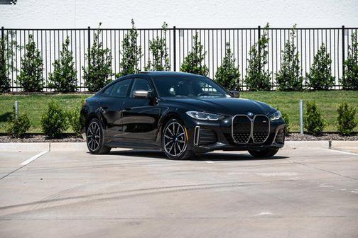 Black Sapphire Metallic 2023 BMW i4 Gran Coupe M50