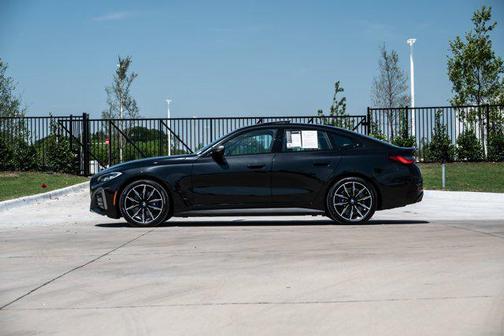 Black Sapphire Metallic 2023 BMW i4 Gran Coupe M50