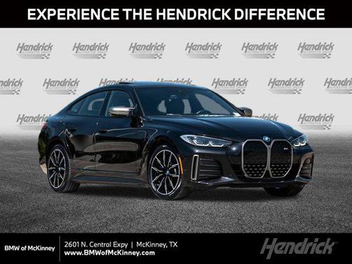 Black Sapphire Metallic 2023 BMW i4 Gran Coupe M50