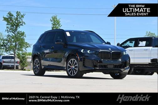 Black Sapphire Metallic 2026 BMW X5 xDrive40i