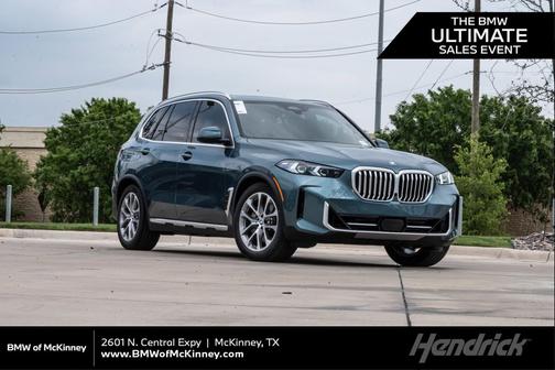 Blue Ridge Mountain Metallic 2026 BMW X5 PHEV xDrive50e