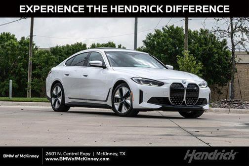 Mineral White Metallic 2023 BMW i4 Gran Coupe eDrive35