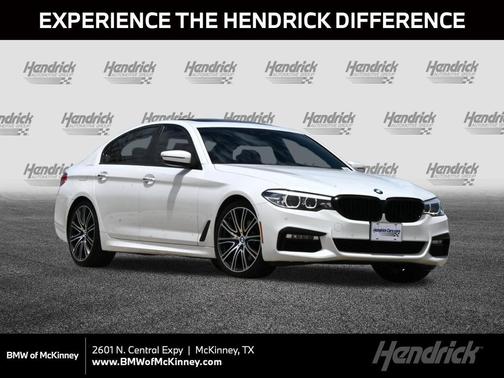 Alpine White 2018 BMW 540 540i