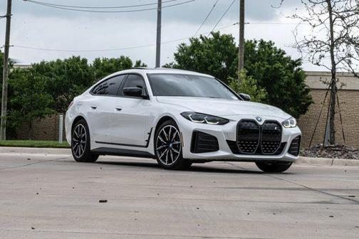Mineral White Metallic 2023 BMW i4 Gran Coupe eDrive40