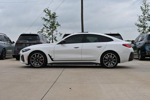 Mineral White Metallic 2023 BMW i4 Gran Coupe eDrive40