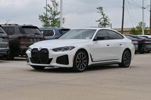 Mineral White Metallic 2023 BMW i4 Gran Coupe eDrive40