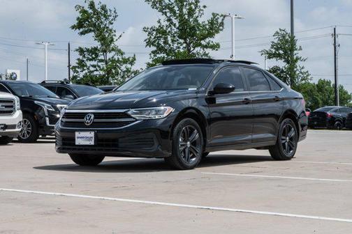 Deep Black Pearl 2023 Volkswagen Jetta 1.5T SE