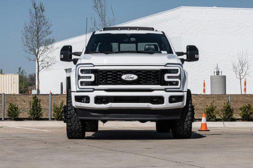 Star White Metallic Tri-Coat 2025 Ford F-450 Platinum