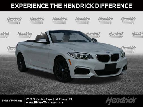 Mineral White Metallic 2017 BMW M240 i xDrive