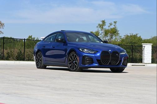 Portimao Blue Metallic 2023 BMW i4 Gran Coupe M50