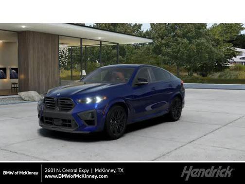 Marina Bay Blue Metallic 2027 BMW X6 M Competition