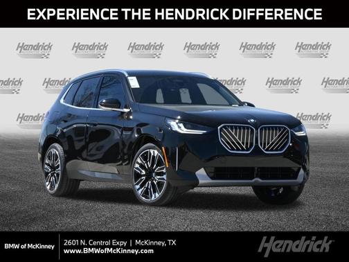 Black Sapphire Metallic 2026 BMW X3 30 xDrive