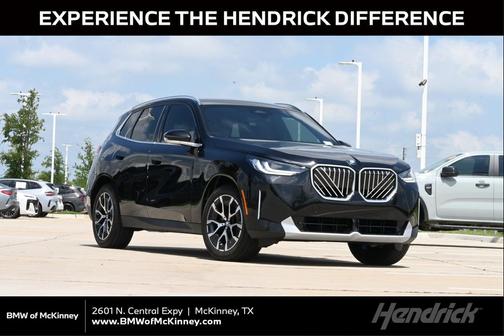 Black Sapphire Metallic 2026 BMW X3 30 xDrive