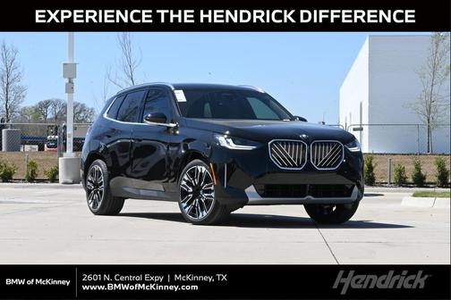 Black Sapphire Metallic 2026 BMW X3 30 xDrive