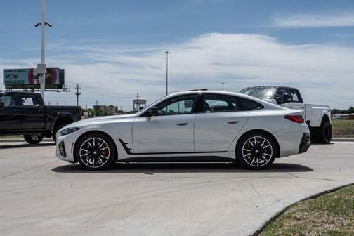 Mineral White Metallic 2023 BMW i4 Gran Coupe M50