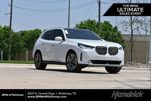 Mineral White Metallic 2026 BMW X3 30 xDrive