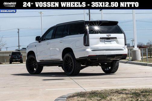 Crystal White Tricoat 2025 Cadillac Escalade Sport