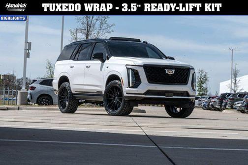 Crystal White Tricoat 2025 Cadillac Escalade Sport