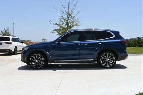 Phytonic Blue Metallic 2024 BMW X3 sDrive30i