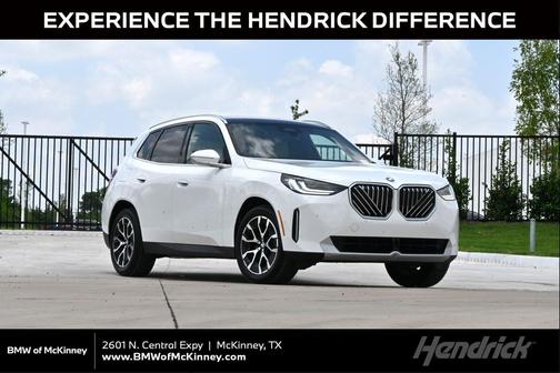 Alpine White 2025 BMW X3 30 xDrive