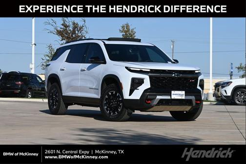 Polar White Tricoat 2026 Chevrolet Traverse AWD Z71