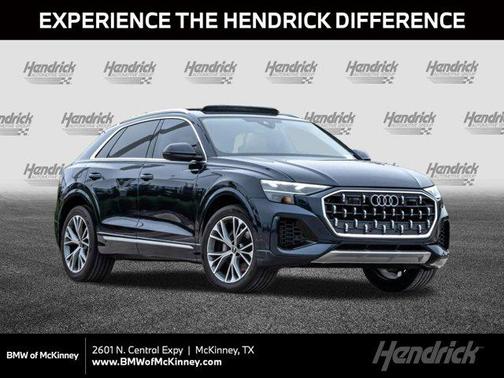 Waitomo Blue Metallic 2024 Audi Q8 55 Premium Plus