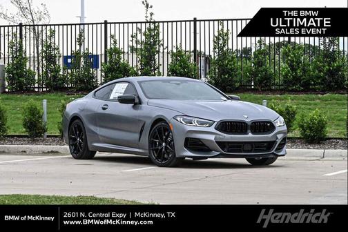 Frozen Pure Grey Metallic 2026 BMW M850 xDrive