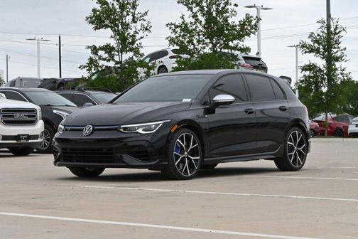 Deep Black Pearl 2024 Volkswagen Golf R 2.0T Manual