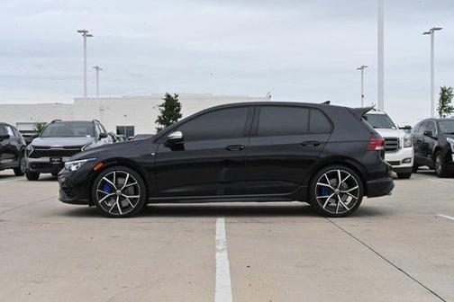 Deep Black Pearl 2024 Volkswagen Golf R 2.0T Manual