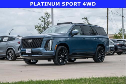 Deep Sea Metallic 2026 Cadillac Escalade Sport Platinum