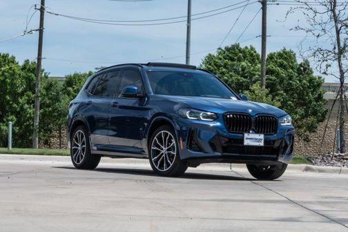 Phytonic Blue Metallic 2024 BMW X3 sDrive30i
