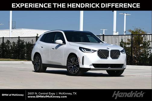 Mineral White Metallic 2026 BMW X3 30 xDrive