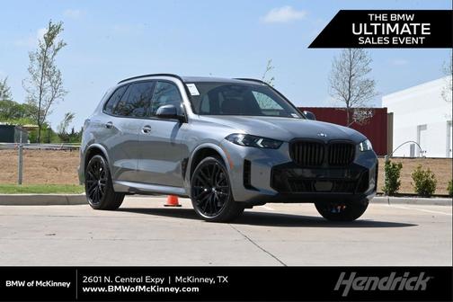 Skyscraper Grey Metallic 2026 BMW X5 xDrive40i