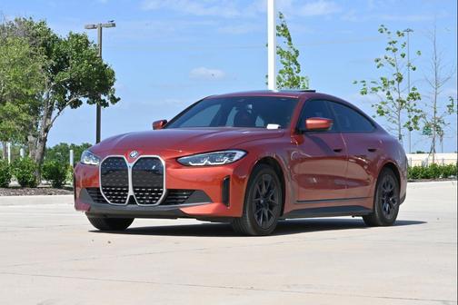 Sunset Orange Metallic 2023 BMW i4 Gran Coupe eDrive35