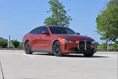 Sunset Orange Metallic 2023 BMW i4 Gran Coupe eDrive35