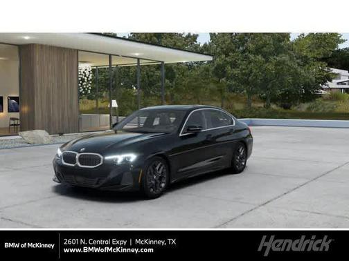 Jet Black 2026 BMW 330 NA