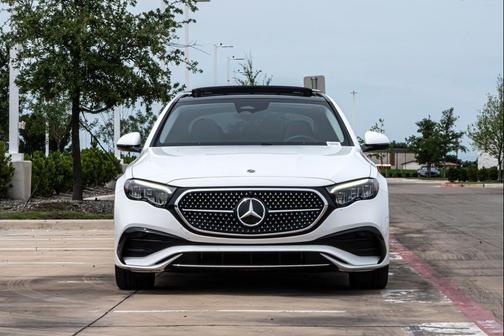 Polar White 2025 Mercedes-Benz E-Class 4MATIC
