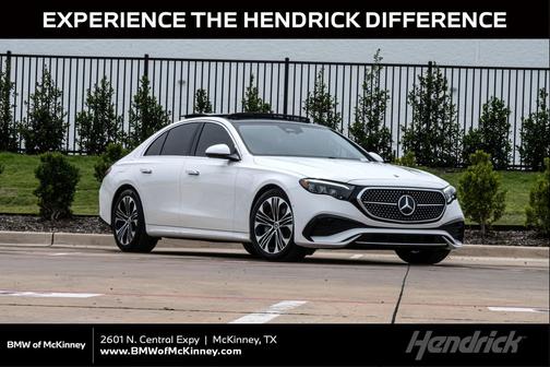 Polar White 2025 Mercedes-Benz E-Class 4MATIC